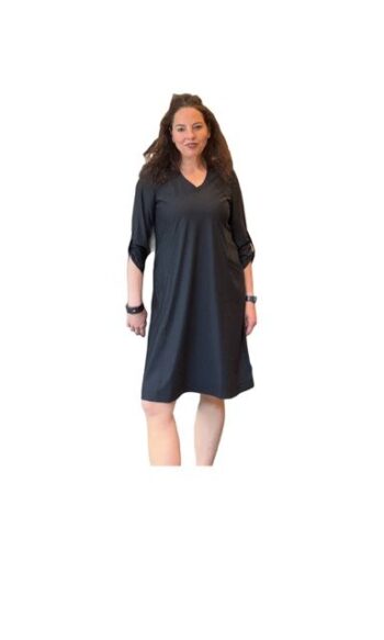 Knit dress 26142 black
