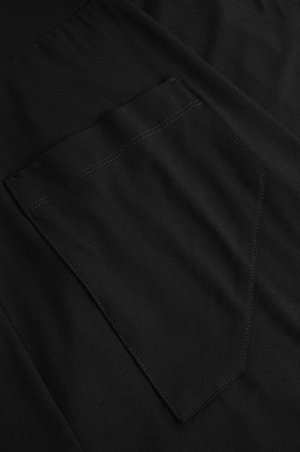 Jersey asymmetrical relax fit trouser 21760