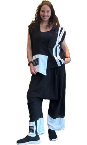 Broek N2083 zwart
