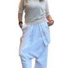 Harum pants N009 wit/beige