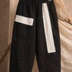 Harum pants N009 zwart