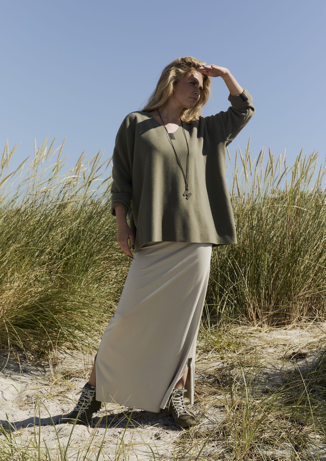Blouse v-neck 1410-609