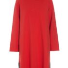 Sweat dress 73011 tomato