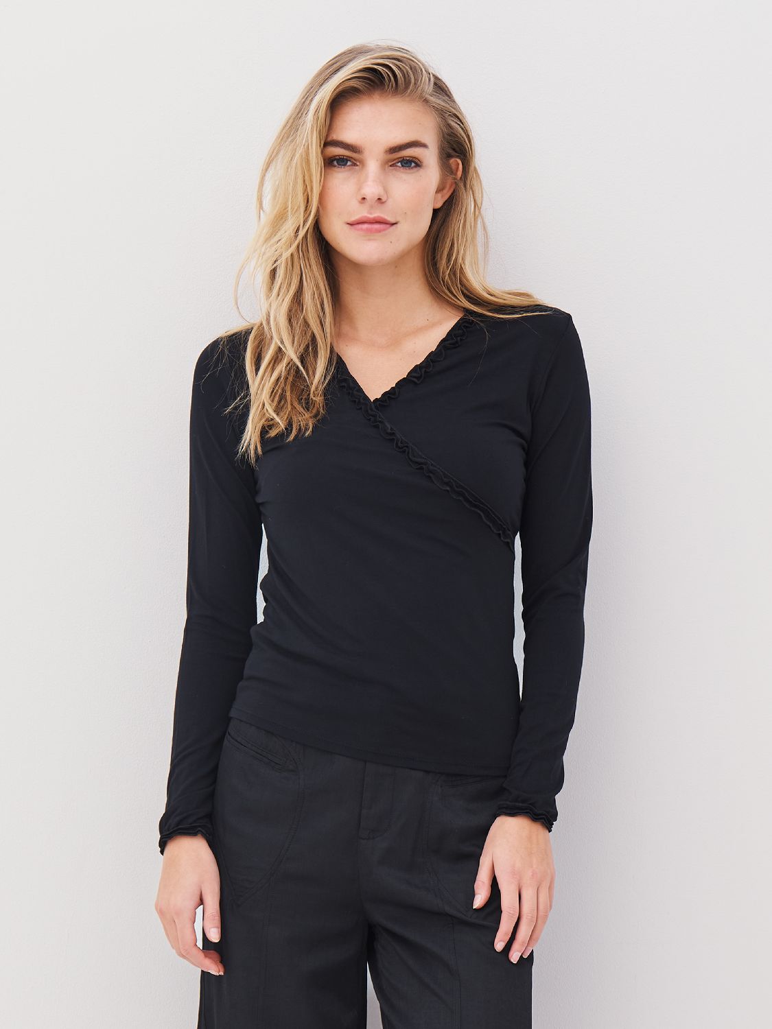 Adele Wrap/Tee l/s 8520-44-000