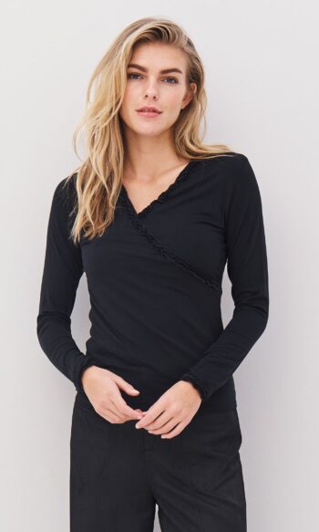 Adele Wrap/Tee l/s 8520-44-000
