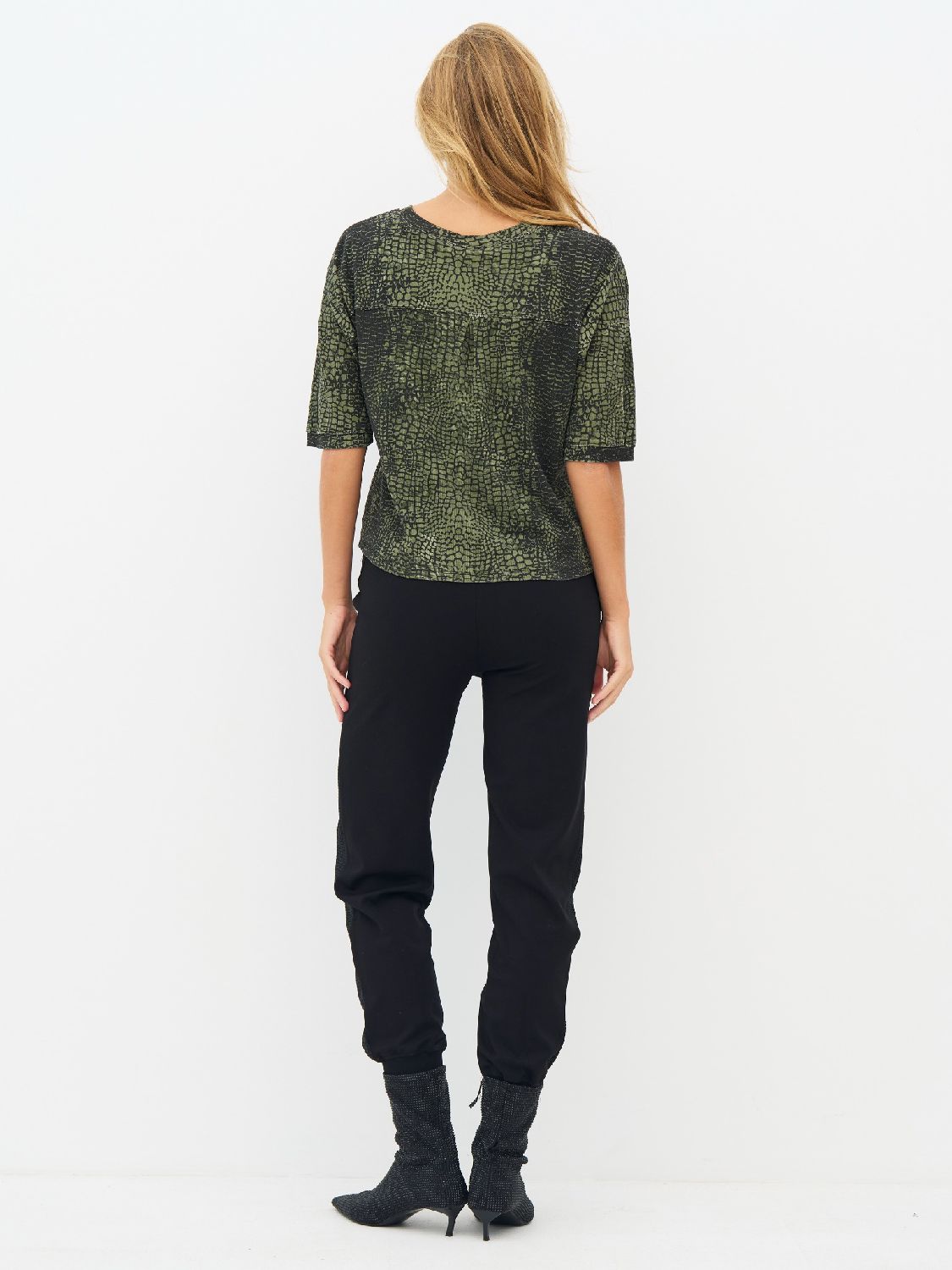 Enola Tee 8931-50-393 Army croco