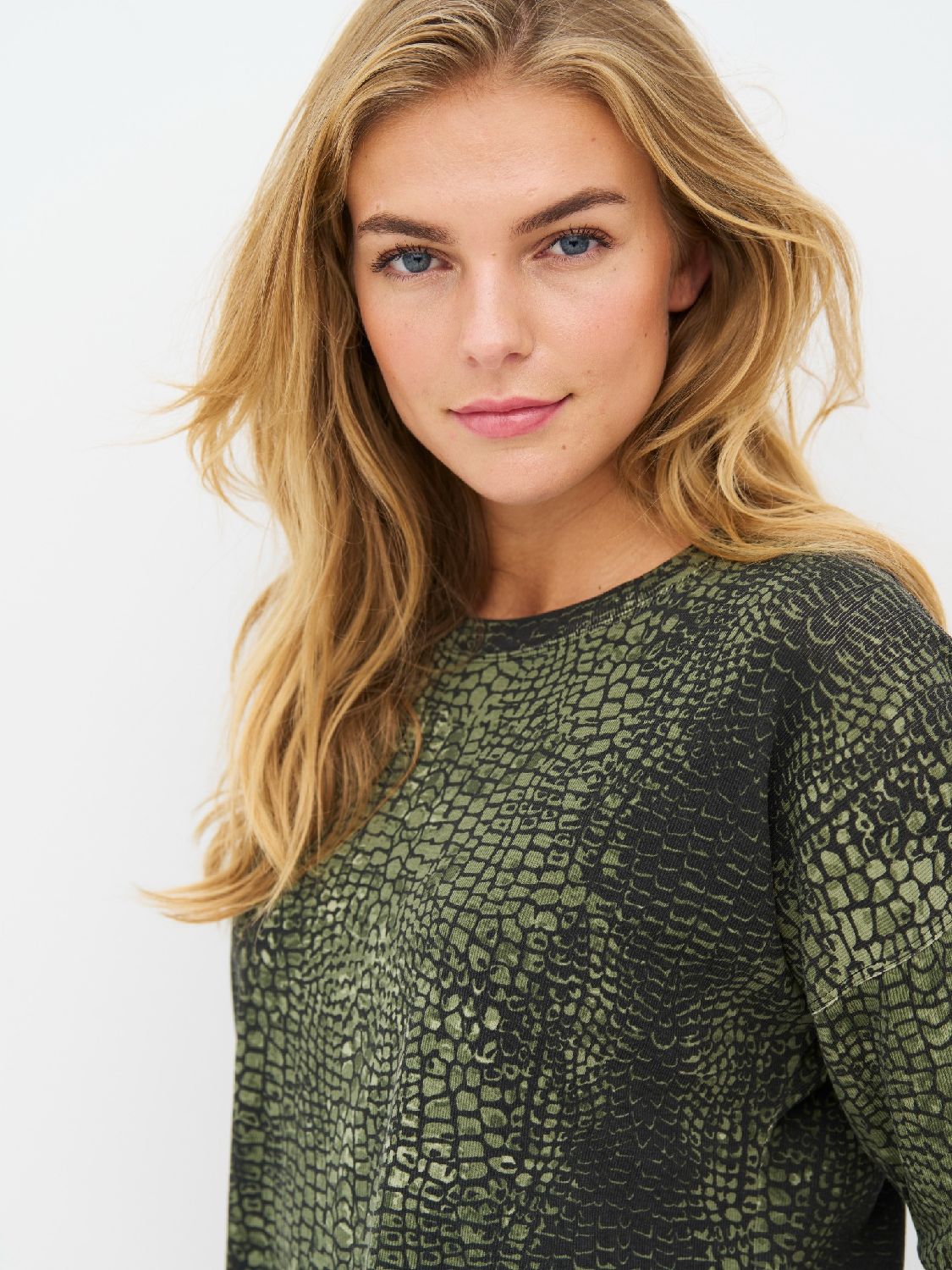 Enola Tee 8931-50-393 Army croco