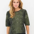 Enola Tee 8931-50-393 Army croco