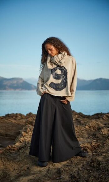 Splitskirt black