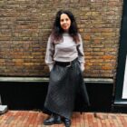 Camaron cable sweater grey