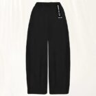 trouser zwart poplin 17107