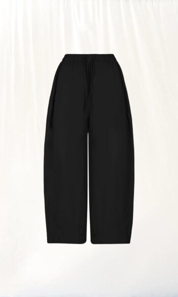 trouser zwart poplin 17107